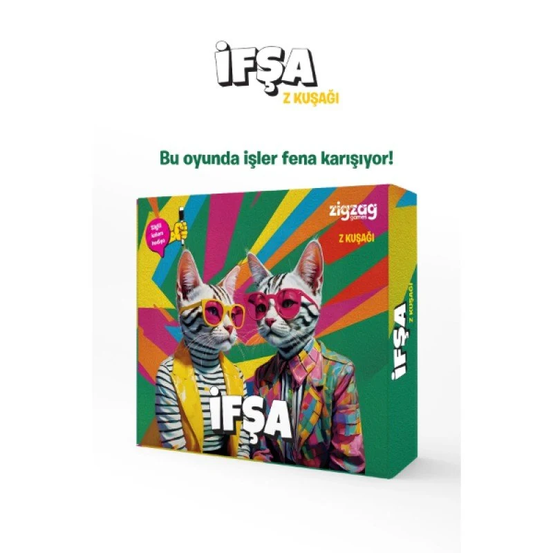 İfşa Z Kuşağı Eğlenceli Kart Oyunu