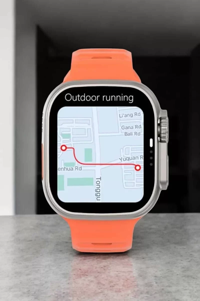 Akıllı Saat GPS Sağlık Ve Uyku Takibi Arama Cevaplayan Bluetooth Bağlantılı
