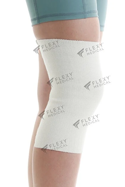 Flexy Medical 2 Adet Medikal Yün Dizlik Kahverengi - Ortopedik Termal Sıcak Tutan Diz Koruyucu Bandaj - Romatizma, Menisküs, Eklem Ve İçin Esnek Isıtıcı Doğal Yün Diz Destek Koruyucu