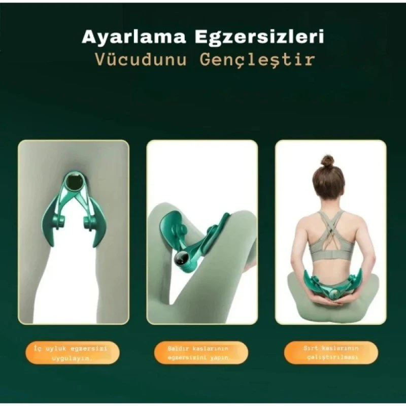 Kadınlar İçin Sayaçlı Bacak Kası Egzersiz Aleti