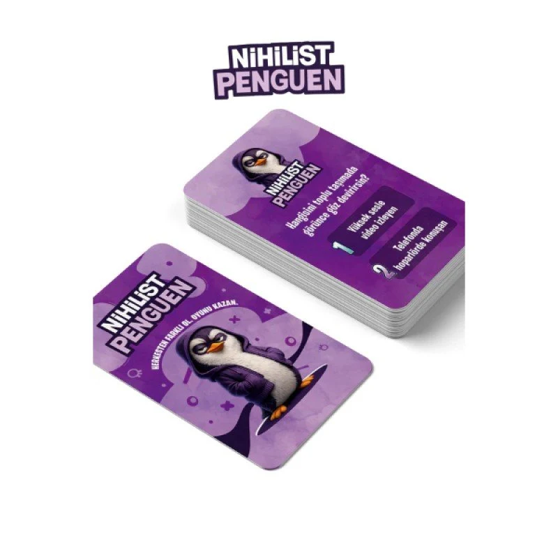 Nihilist Penguen Eğlenceli Kart Oyunu
