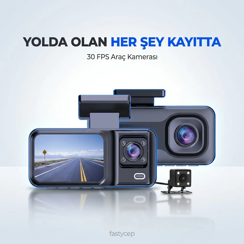30 FPS Araç Kamerası