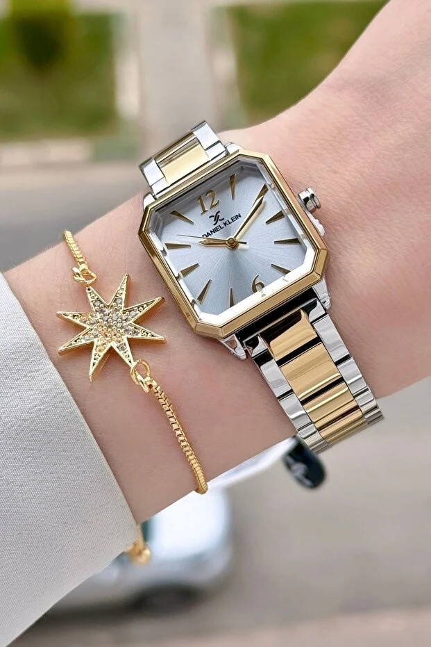 Daniel Klein Gold Gümüş Renk 26 mm Kadın Kol Saati
