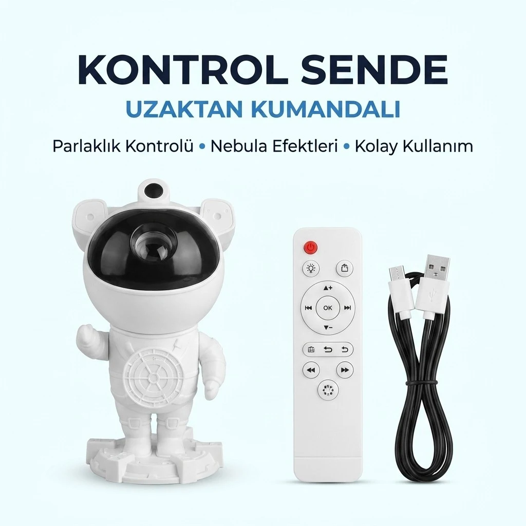 Aydınlık astronot Projeksiyon