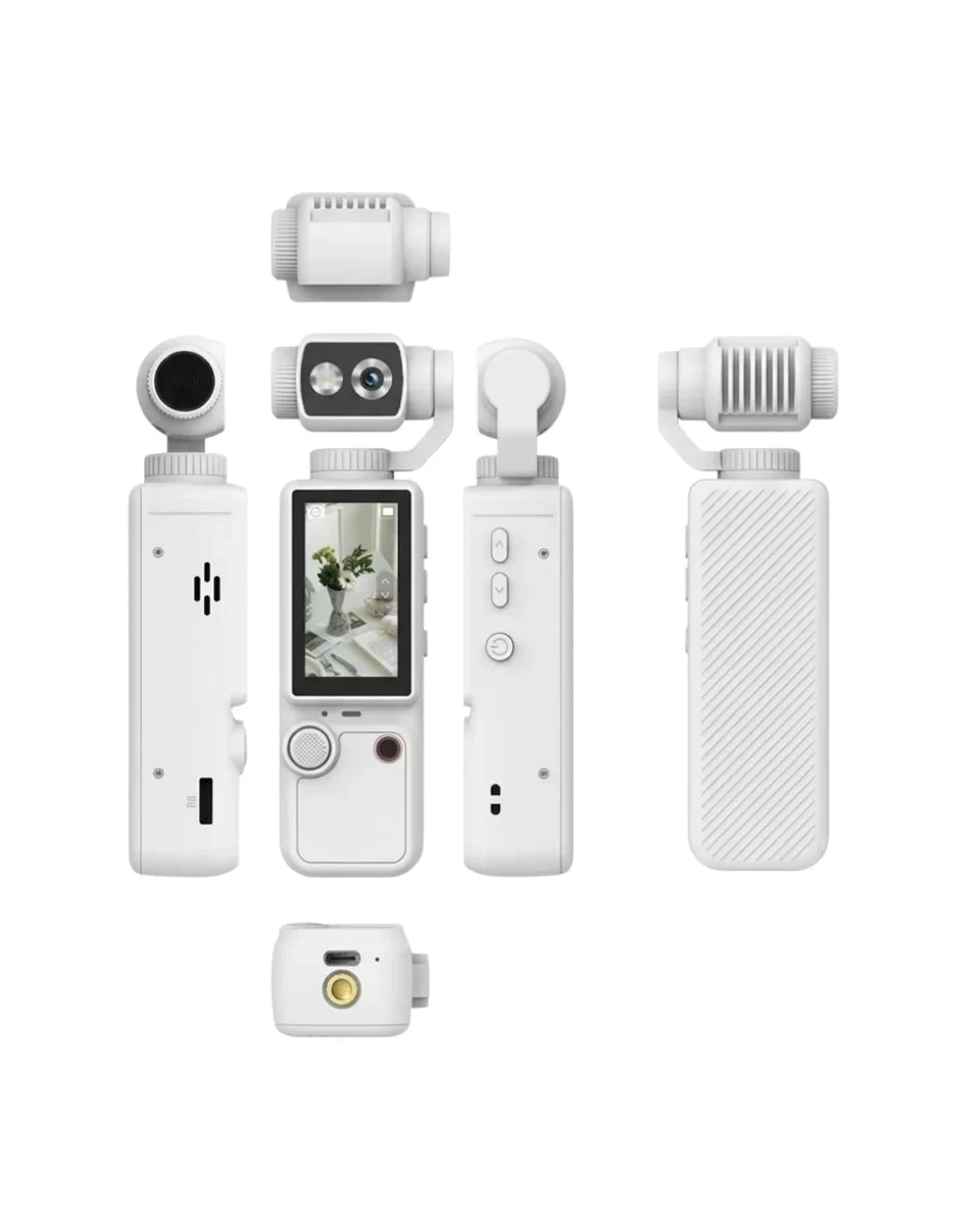 Kompakt 4K Video Kamera Otomatik Netleme ve Dahili Işık Destekli El Kamerası