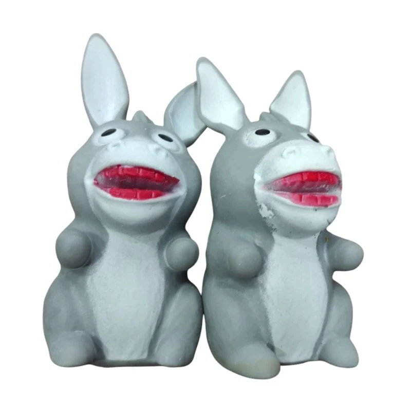 Eşek Tasarımlı Squishy - 12'li Paket - Yumuşak Oyuncak