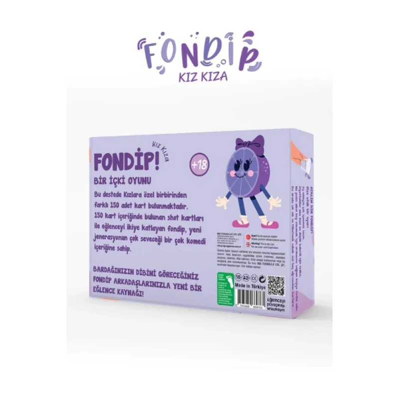 Fondip Kız Kıza Kart Oyunu