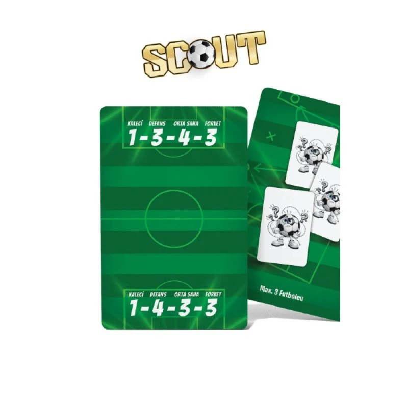 Mini Scout - En İyi Teknik Direktör Sen Misin? Eğlenceli Kart Oyunu