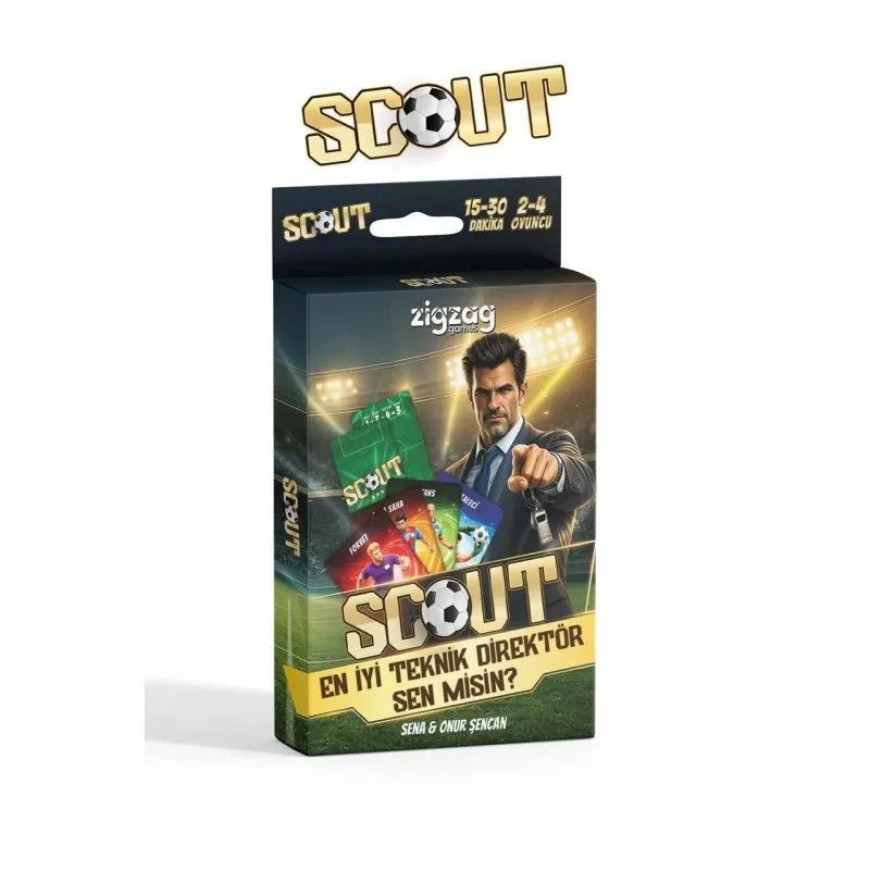 Mini Scout - En İyi Teknik Direktör Sen Misin? Eğlenceli Kart Oyunu