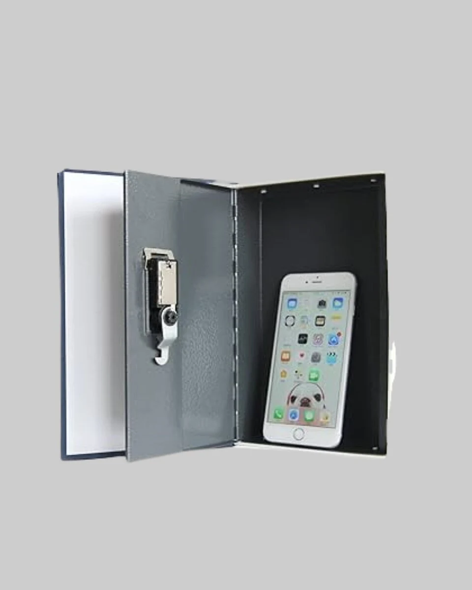 Gizli Kitap Kasa – Metal Gövdeli Anahtarlı