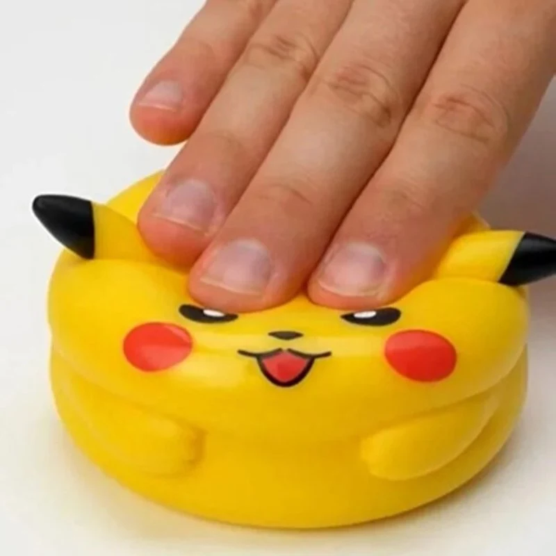 Pikaçu Tasarımlı Squishy - 12'li Paket - Yumuşak Oyuncak