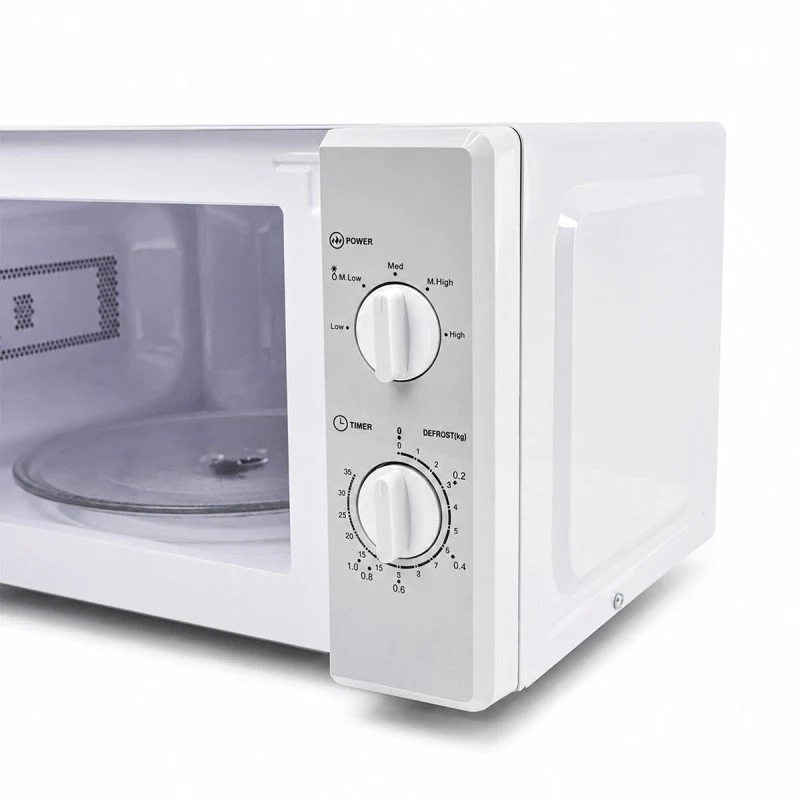 Beyaz Mikrodalga Fırın - Klasik Ön Panel - 20 Litre Kapasite