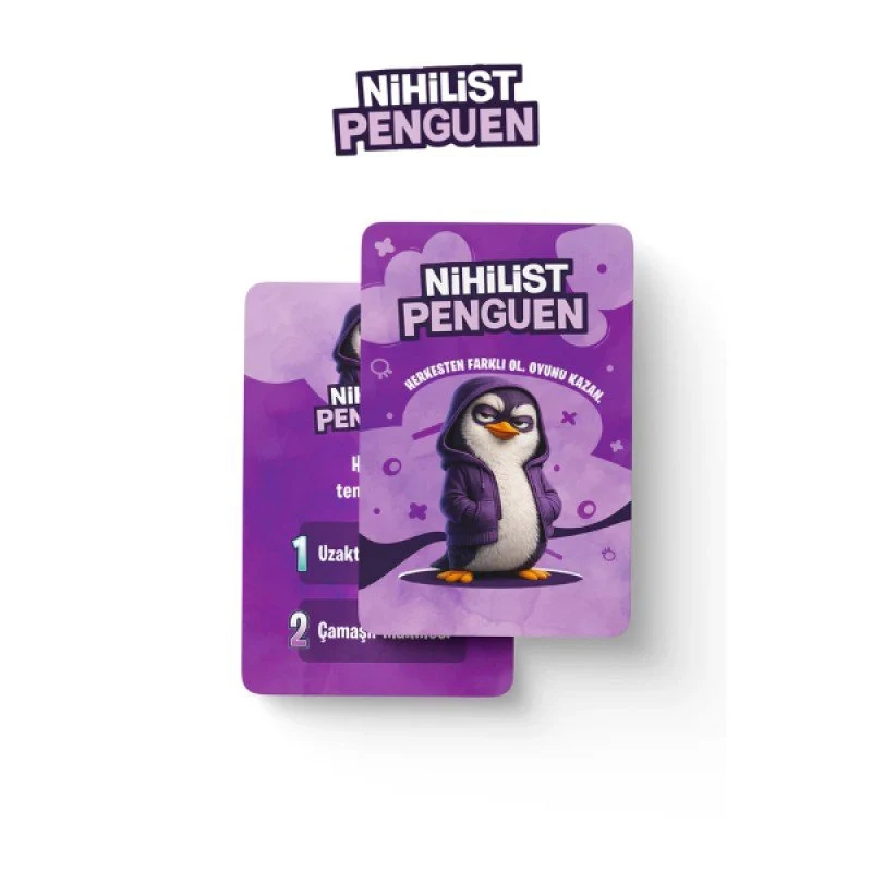Nihilist Penguen Eğlenceli Kart Oyunu