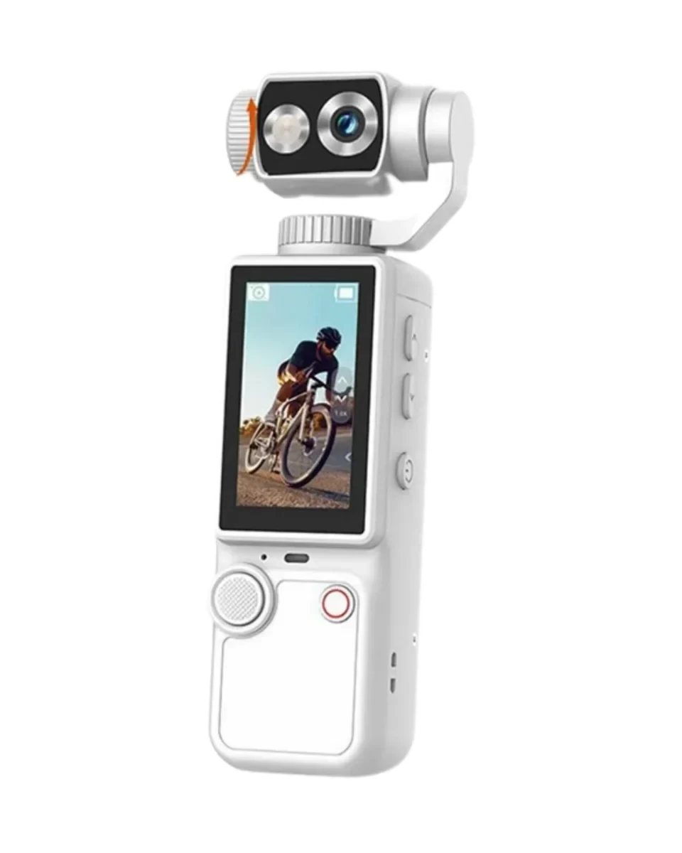 Kompakt 4K Video Kamera Otomatik Netleme ve Dahili Işık Destekli El Kamerası