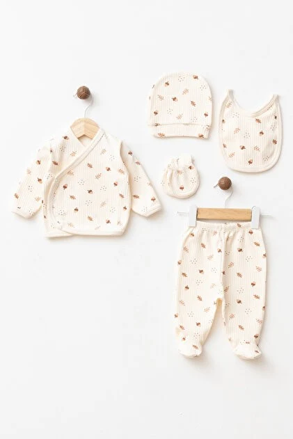 NEU KIDS NEU KİDS- Raporlu 7'li set hastane çıkışı yenidoğan pamuklu
