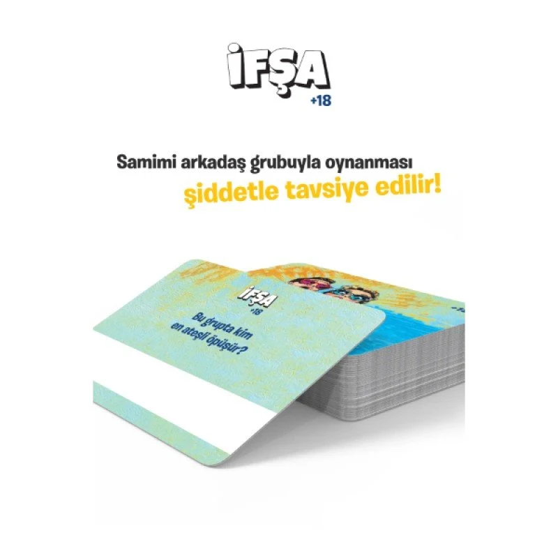 İfşa +18 Eğlenceli Kart Oyunu