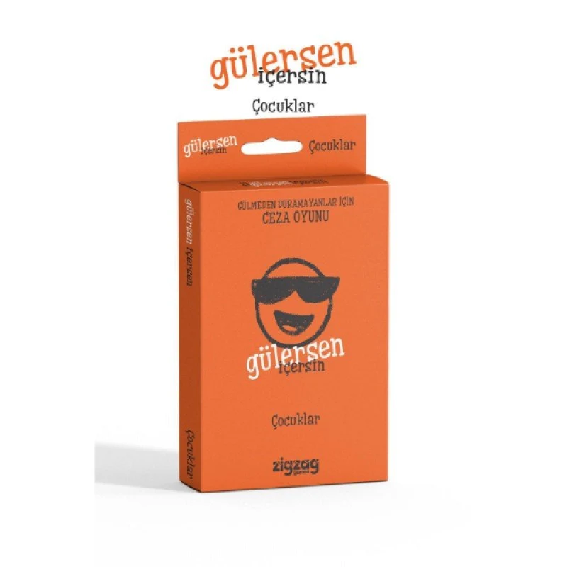 Gülersen İçersin Çocuklar - Eğlenceli Kart Oyunu
