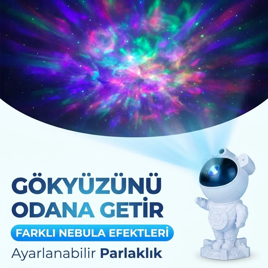 Aydınlık astronot Projeksiyon