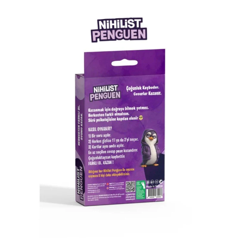 Nihilist Penguen Eğlenceli Kart Oyunu