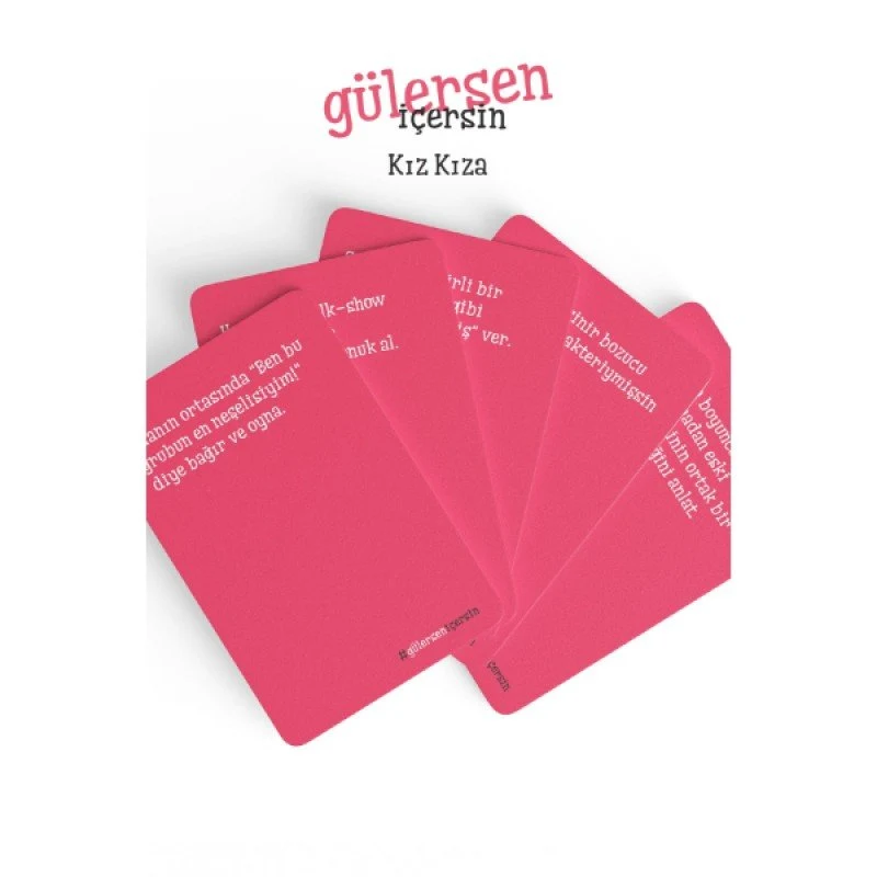 Gülersen İçersin Kız Kıza - Eğlenceli Kart Oyunu