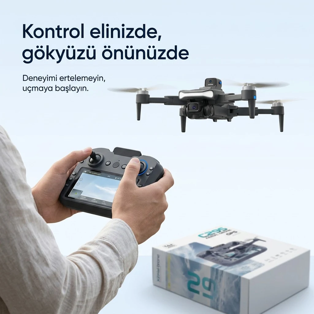 C29S GPS Drone (Katlanabilir HD Kamerali Profesyonel)