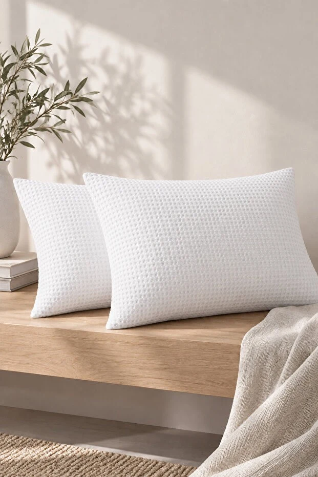 BEDY GUARD Premium Bamboo 2’li Ultra Sessiz Sıvı Geçirmez, Ter Ve Kaz Tüyü Geçirmez Yastık Koruyucu Alez
