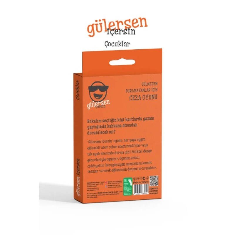 Gülersen İçersin Çocuklar - Eğlenceli Kart Oyunu