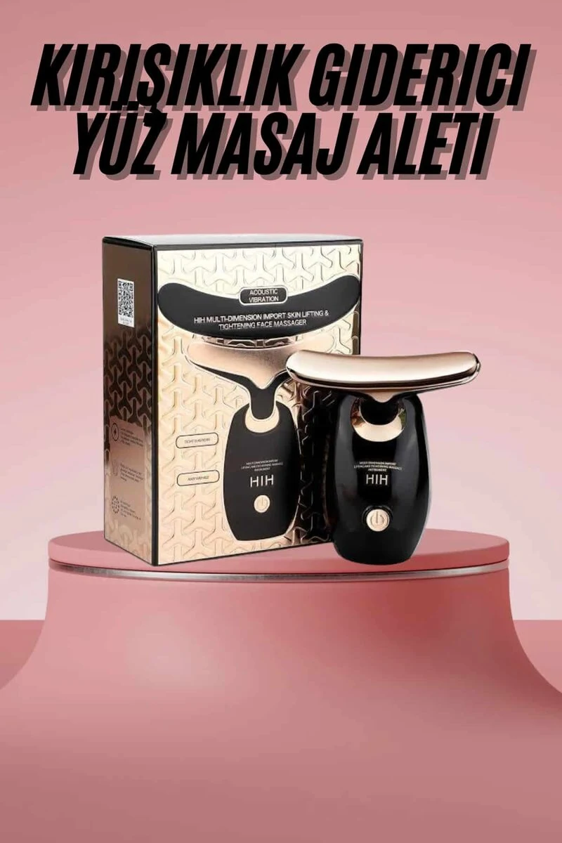 Yüz Ve Boyun Kırşıklık Giderici Ems Güzellik Cihazı GıdıkSarkmaKırışıklık Yüz Masaj Aleti