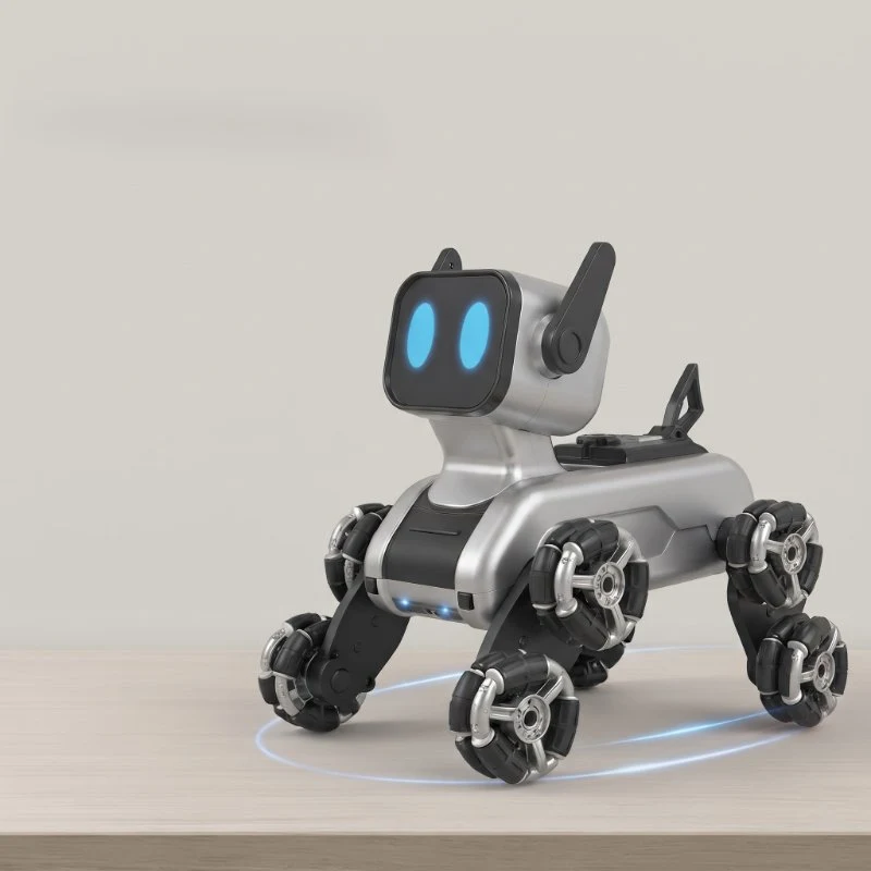 Akıllı Robot Köpek Oyuncak - Çok Yönlü Hareket Özelliği - Uzaktan Kumanda Kontrolü - El Hareketi Kontrolü