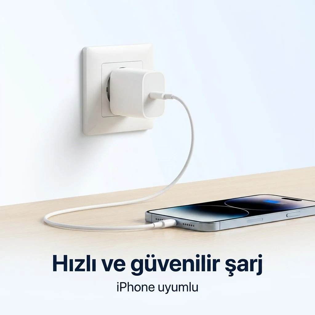 Yeni Nesil Şarj Başlığı 20w Hızlı Şarj Adaptörü