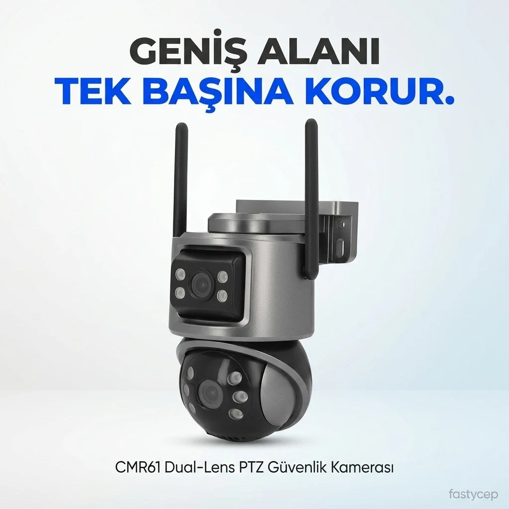 CMR61 Dış Mekan Dual-Lens 8MP WiFi Kamera